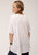 Roper Womens Take Me To The Desert White Poly/Rayon S/S T-Shirt