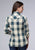 Roper Womens 2006 Tile Plaid Multi-Color 100% Cotton L/S Shirt