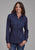 Roper Womens 2177 Aztecs Blue 100% Cotton L/S Shirt