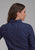 Roper Womens 2177 Aztecs Blue 100% Cotton L/S Shirt