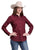 Roper Womens 2605 Mini Aztec Red 100% Cotton L/S Shirt