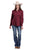 Roper Womens 2605 Mini Aztec Red 100% Cotton L/S Shirt