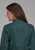Roper Womens 2152 Vintage Paisley Green 100% Cotton L/S Shirt