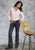 Roper Womens Pink 100% Cotton L/S Solid Poplin Snap L/S Western Shirt