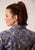 Roper Womens Royal Paisley Multi-Color 100% Cotton L/S Shirt