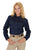 Roper Womens Soda Ash Wash Indigo 100% Cotton L/S Shirt