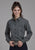 Roper Womens Classic Western Black 100% Cotton L/S Blouse