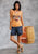 Roper Womens Five Star Blue 100% Cotton Indigo Denim Shorts Roll