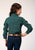 Roper Girls Cross Walk Foulard Blue 100% Cotton L/S Shirt
