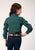Roper Girls Cross Walk Foulard Blue 100% Cotton L/S Shirt