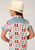 Roper Kids Girls Boot Print Multi-Color 100% Rayon S/S Shirt