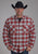 Roper Mens 2205 Sherpa Lined Orange 100% Cotton L/S Shirt