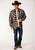 Roper Mens Sherpa Lined Flannel Tan 100% Cotton L/S Shirt