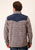 Roper Mens Lightweight Brown 100% Polyester Fleece Jacket