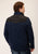 Roper Mens Lightweight Blue 100% Polyester Fleece Jacket