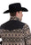 Roper Mens Aztec Print Micro Black/Brown 100% Polyester Fleece Pullover
