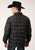 Roper Mens Down Coated Black 100% Nylon Insulated Jacket