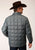 Roper Mens Down Coated Silver Sage 100% Nylon Insulated Jacket