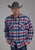 Roper Mens 2205 Sherpa Lined Red 100% Cotton Tall L/S Shirt
