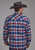 Roper Mens 2205 Sherpa Lined Red 100% Cotton Tall L/S Shirt