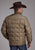 Roper Mens Insulated Western Khaki 100% Polyester Insulated Jacket