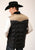 Roper Mens Western Quilted Black 100% Polyester Softshell Vest