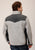Roper Mens Sweater Knit Oatmeal 100% Polyester Fleece Jacket