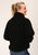 Roper Womens Polar Black 100% Polyester Fleece Jacket