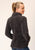 Roper Womens Faux Mink Grey 100% Polyester Fleece Jacket