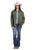 Roper Womens Pigment Dyed Shirt Loden Green 100% Cotton Cotton Jacket