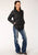 Roper Womens Black Nylon Parachute Down Fill Jacket