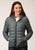 Roper Womens Parachute Down Silver Sage 100% Nylon Softshell Jacket