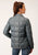 Roper Womens Crushable Down Silver Sage 100% Nylon Softshell Jacket
