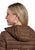 Roper Womens Down Proof Coated Brown 100% Nylon Softshell Jacket