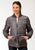 Roper Womens Grey Polyester Quilted Insulated Jacket
