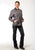 Roper Womens Grey Polyester Quilted Insulated Jacket