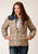 Roper Womens Western Polyfill Brown 100% Polyester Softshell Jacket