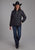 Roper Womens Poly Filled Western Black 100% Polyester Insulated Jacket