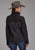 Roper Womens Pieced Fleece Grey/Black Poly/Spandex Softshell Jacket