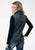 Roper Womens Zip Heather Grey Polyester Softshell Vest