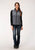 Roper Womens Heather Grey Polyester Softshell Vest