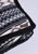 Roper Unisex Aztec Fleece 50x60in Black/Blue/White 100% Polyester Throw Blanket