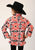 Roper Kids Girls Aztec Print Multi-Color Polyester Fleece Jacket
