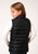 Roper Girls Black Nylon Parachute Insulated Vest S
