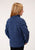 Roper Girls Navy Polyester Micro Fleece Jacket