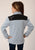 Roper Girls Micro Grey 100% Polyester Fleece Jacket