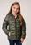 Roper Girls Camo Nylon Parachute Insulated Hood Jacket XL