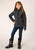 Roper Girls Technical Grey Polyester Softshell Jacket