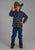 Roper Kids Boys Sherpa Lined Shirt Black 100% Cotton Jacket