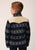 Roper Kids Boys Aztec Micro Blue Polyester Fleece Jacket